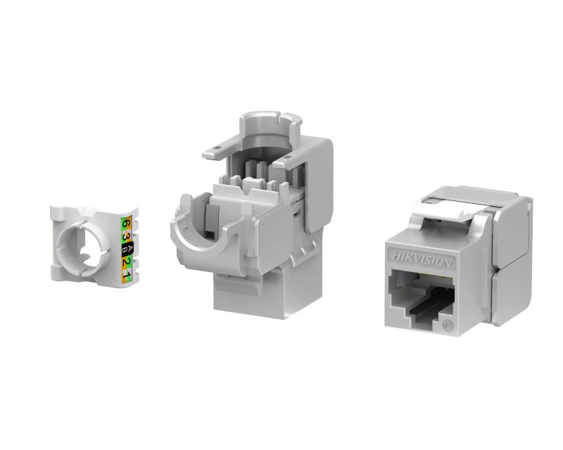 DS-1CK6AP180N – Keystone Cat6 180° blindado