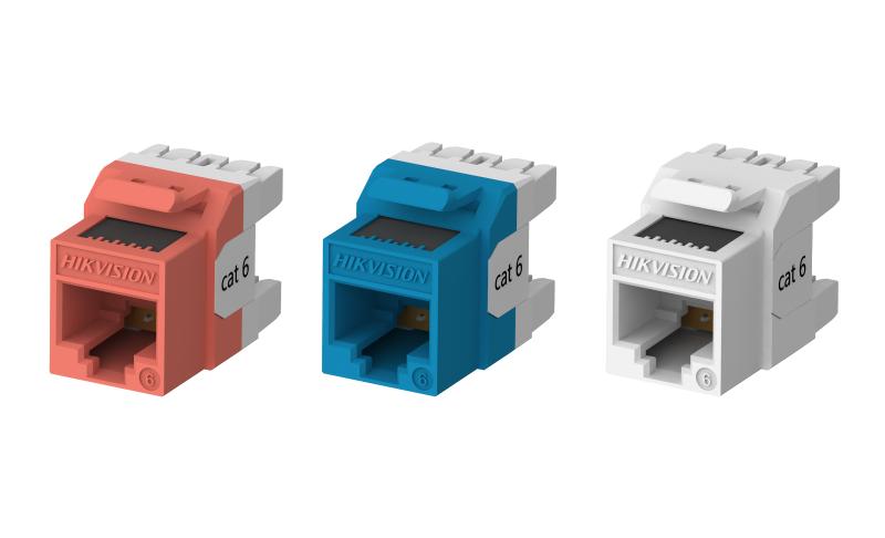 DS-1CK6U180T – Keystone Cat6 180° não blindado