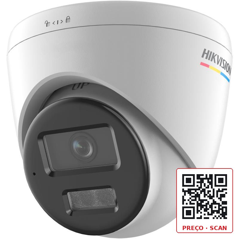 DS-2CD1327G2H-LIU(F) – 2 MP ColorVu with Smart Hybrid Light Fixed Turret Network Camera