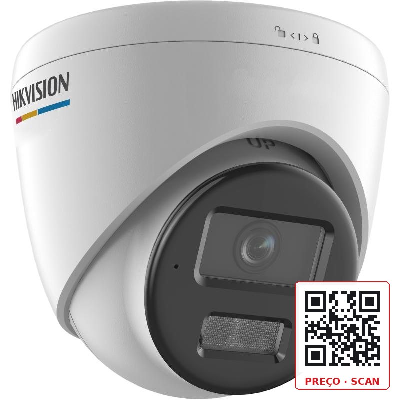 DS-2CD1327G2H-LIUF/S(L)(RB) – 2 MP ColorVu with Smart Hybrid Light Fixed Turret Network Camera