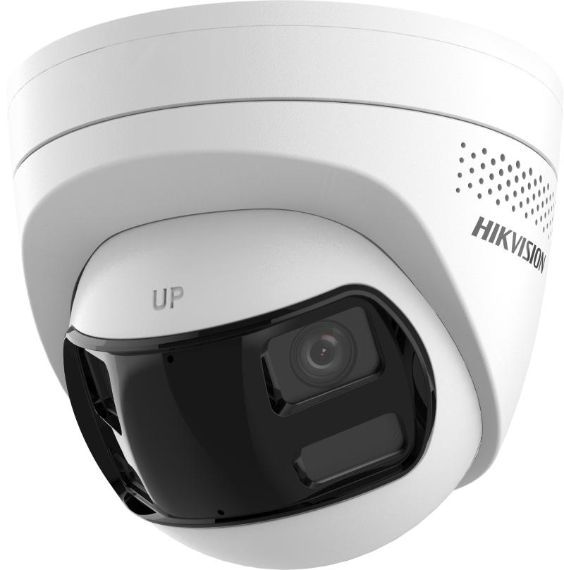 DS-2CD1383G2P-LIUF/S(L)(RB) – 8 MP Dual Lens Stitched Wide Angle Smart Hybrid Light Fixed Turret Network…