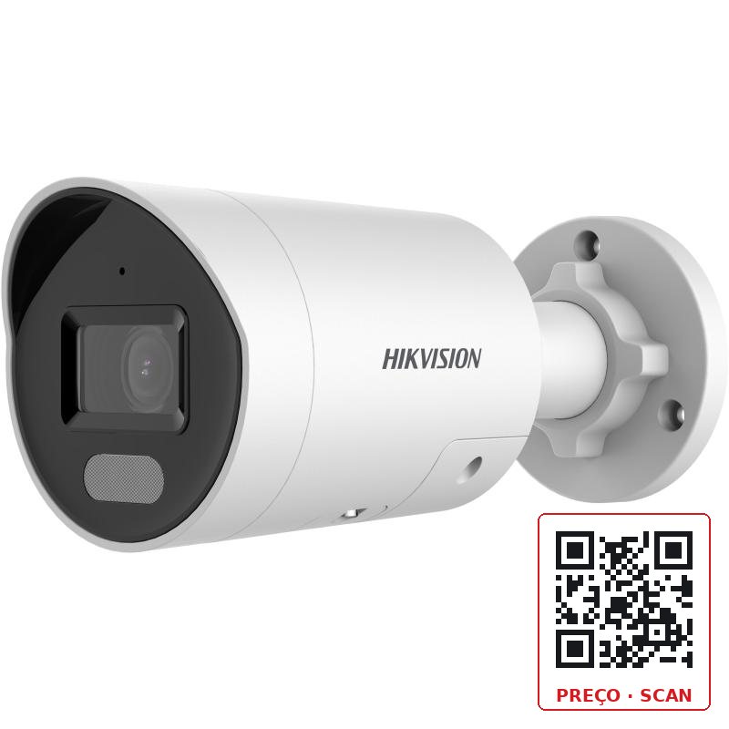 DS-2CD2047G2-LU/SL – 4 MP ColorVu Strobe Light and Audible Warning Fixed Mini Bullet Network Camera