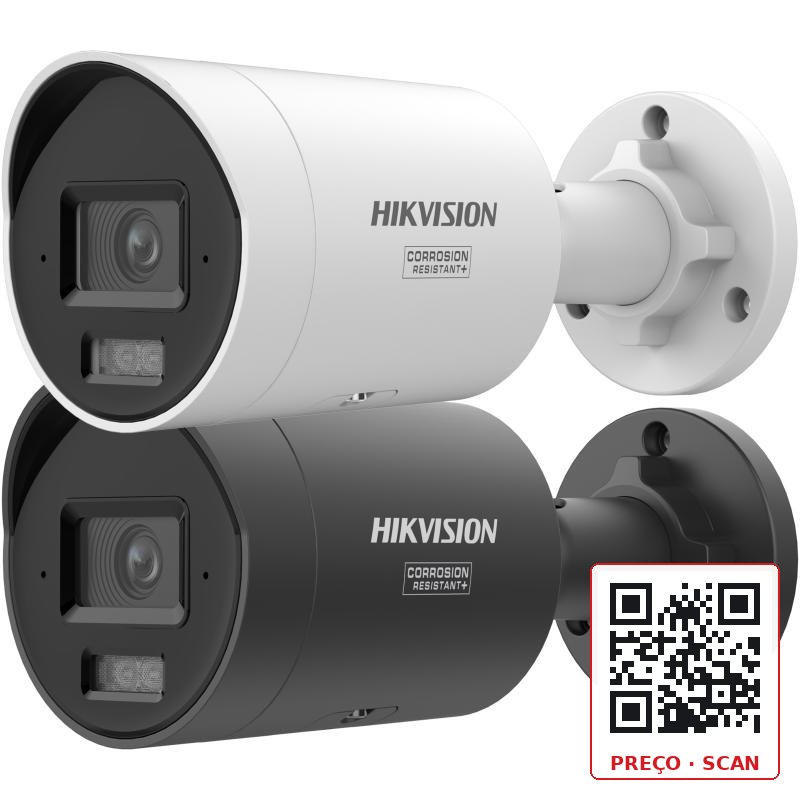DS-2CD2087G3-LI(2U)Y – 8 MP Smart Hybrid Light with ColorVu Fixed Mini Bullet Network Camera