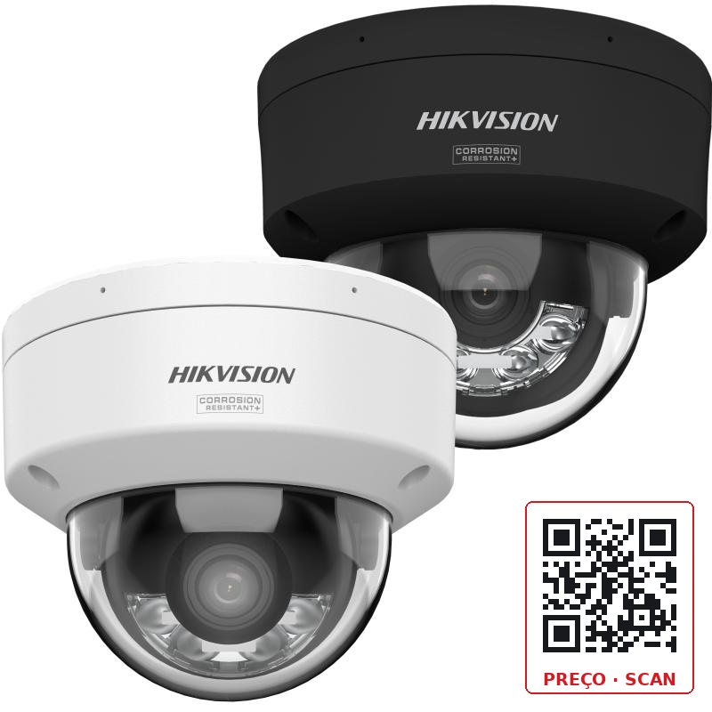 DS-2CD2187G3-LI(S2U)Y – 8 MP Smart Hybrid Light with ColorVu Fixed Mini Dome Network Camera