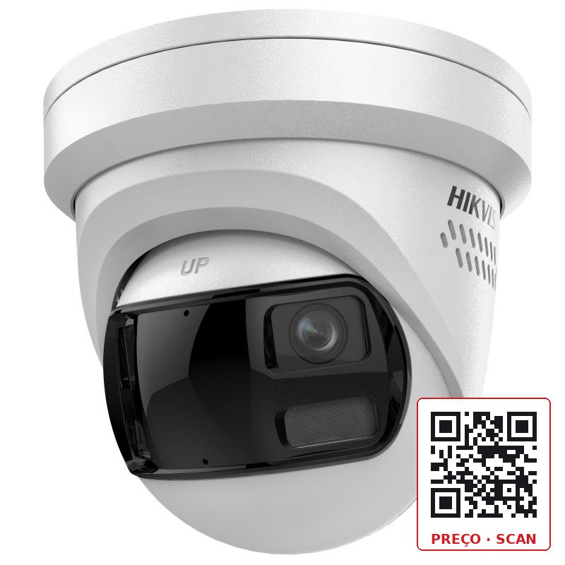 DS-2CD2343G2P-LISU/S(L)(RB) – 4 MP Panoramic AcuSense Fixed Turret Network Camera
