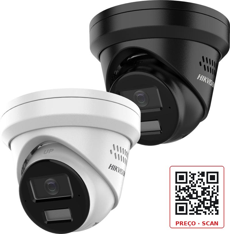 DS-2CD2363G2-LI2U/S(L)(RB) Hikvision – 6 MP Acusense Strobe Light and Audible Warning & Smart Hybrid Light Fixed Turret Network Camera