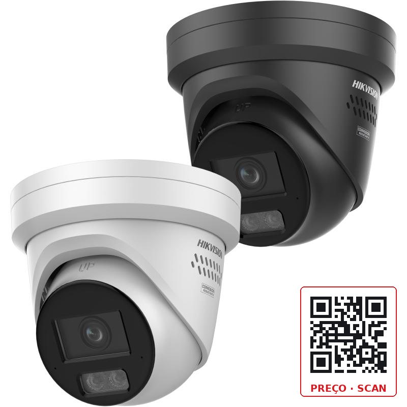 DS-2CD2367G3-LIS2UY/S(L)(RB) Hikvision – 6 MP Smart Hybrid Light with ColorVu Fixed Turret Network Camera