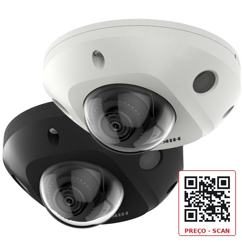 DS-2CD2546G2-I(WS) – 4 MP Acusense Built-in Mic Fixed Mini Dome Network Camera
