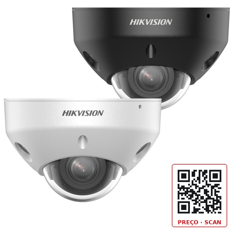 DS-2CD2583G2-LI(W)(S)(2U) Hikvision – 8 MP Acusense Smart Hybrid Light Fixed Mini Dome Network Camera