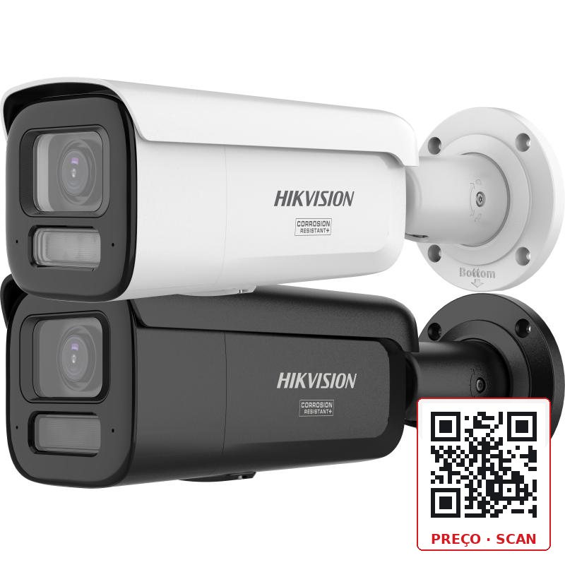 DS-2CD2667G3T-LIZSY – 6 MP Smart Hybrid Light with ColorVu Motorized Varifocal Bullet Network Camera