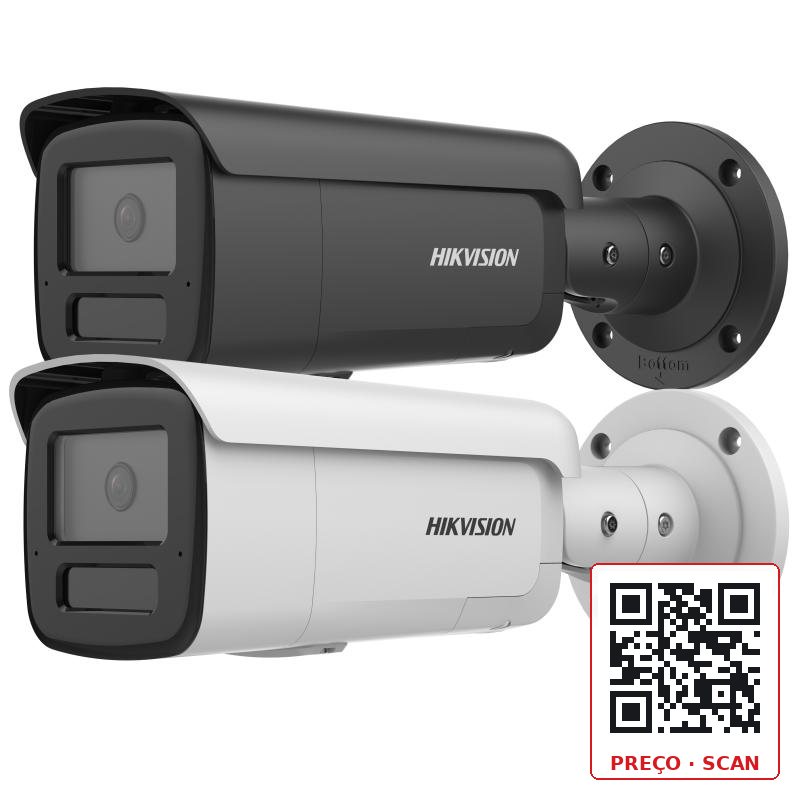 DS-2CD2T66G2H-IS2U/S(L)(RB) Hikvision – 6MP AcuSense Strobe Light and Audible Warning Fixed Bullet Network Camera