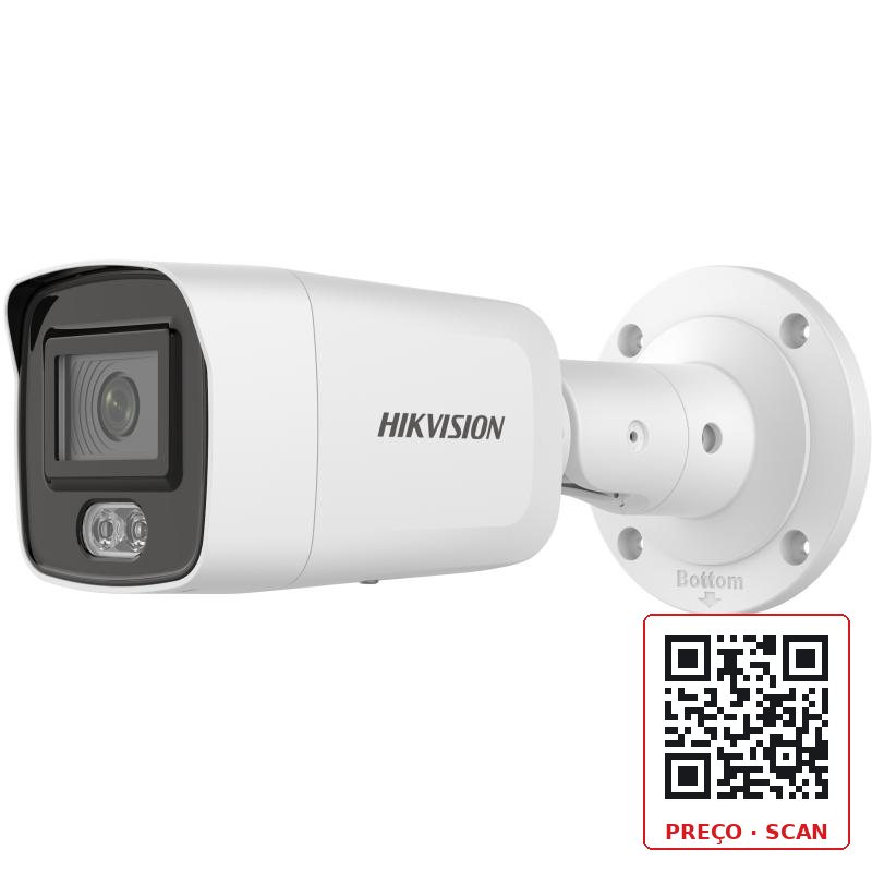 DS-2CD3047G2-LS – 4 MP ColorVu Fixed Mini Bullet Network Camera
