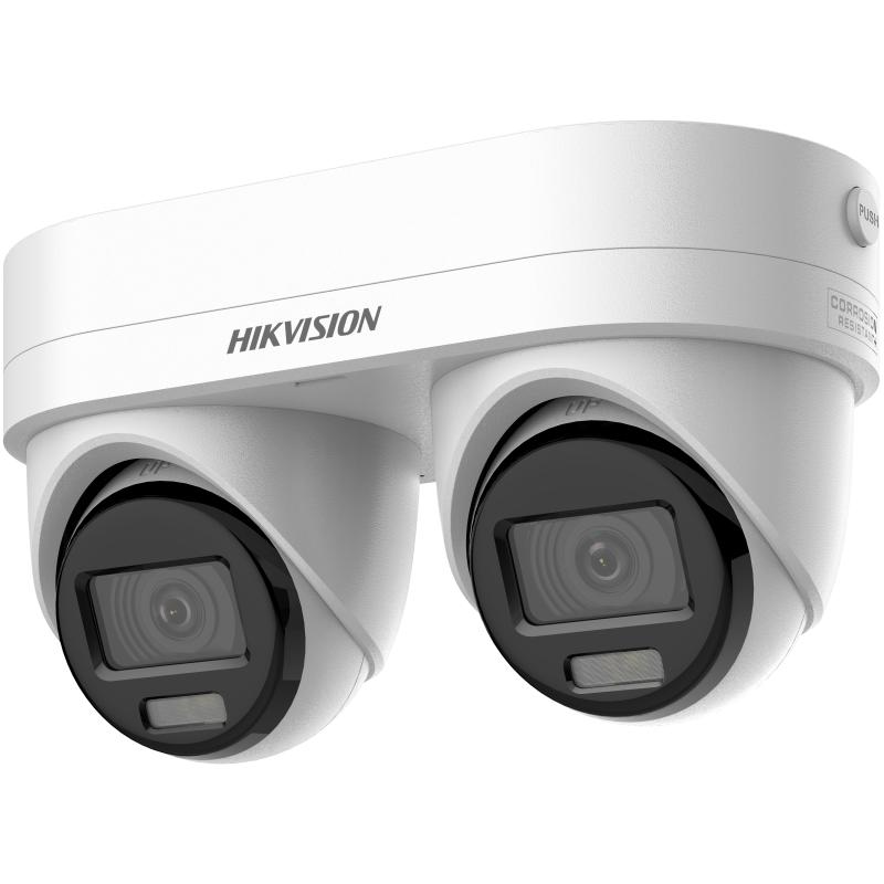DS-2CD3343G2/X2-LIZSUY/SL – 4 MP Smart Hybrid Light Varifocal Turret Dual-Lens Network Camera