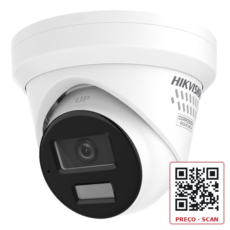 DS-2CD3343G3-LIUY/SX – 4 MP AcuSense Strobe Light and Audible Warning Fixed Turret Network Camera