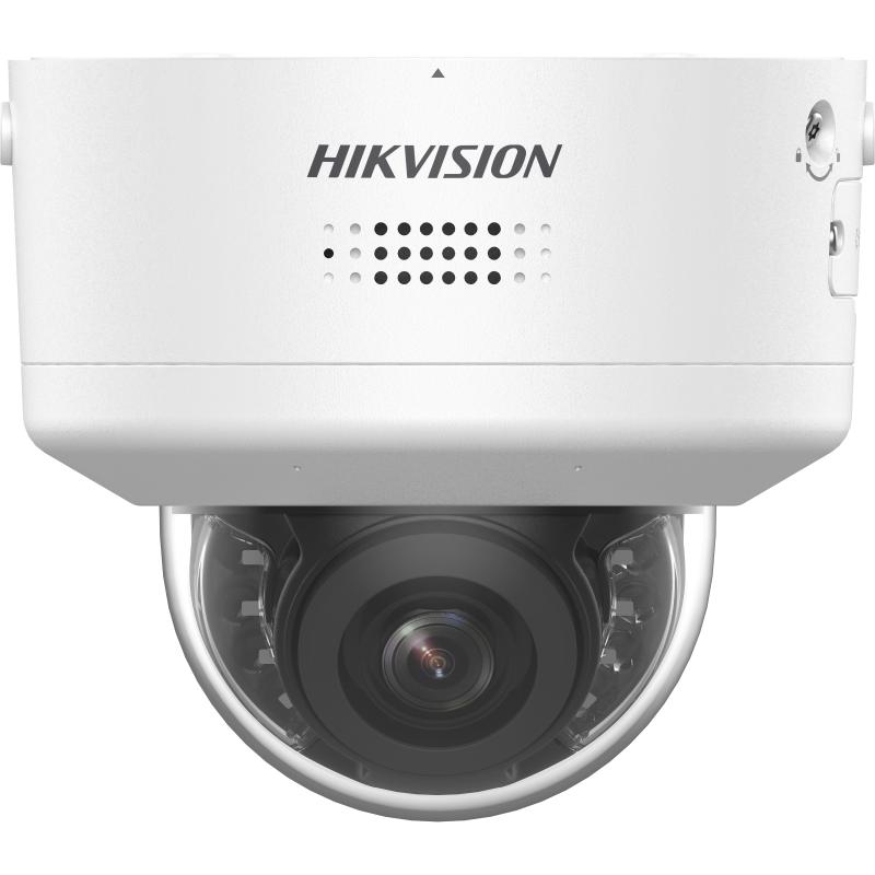 DS-2CD3766G2H-LIZSU/SL(Y)(PTRZ) Hikvision – 6 MP Smart hybrid light with Darkfighter S Strobe Light and Audible Warning Motorized Varifocal Dome Network Camera