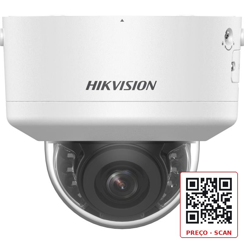DS-2CD3766G2H-LIZSU(Y)(PTRZ) Hikvision – 6 MP Smart hybrid light with Darkfighter S Motorized Varifocal Dome Network Camera