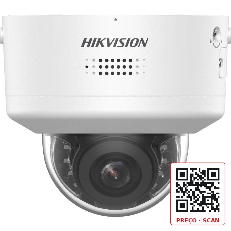 DS-2CD3786G2HT-LIZSU/SL(Y)(PTRZ) Hikvision – 8 MP Smart hybrid light with Darkfighter S Strobe Light and Audible Warning Motorized Varifocal Dome Network Camera