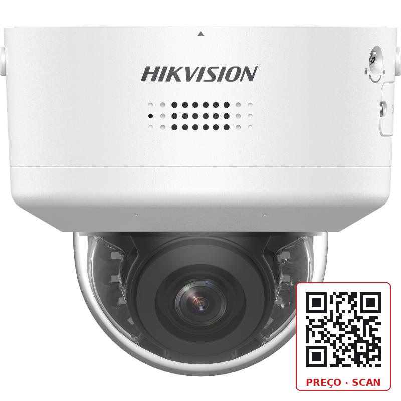 DS-2CD3787G3T-LIZSUY/SL(PTRZ) Hikvision – 8 MP Smart hybrid light with Darkfighter S Strobe Light and Audible Warning Motorized Varifocal Dome Network Camera