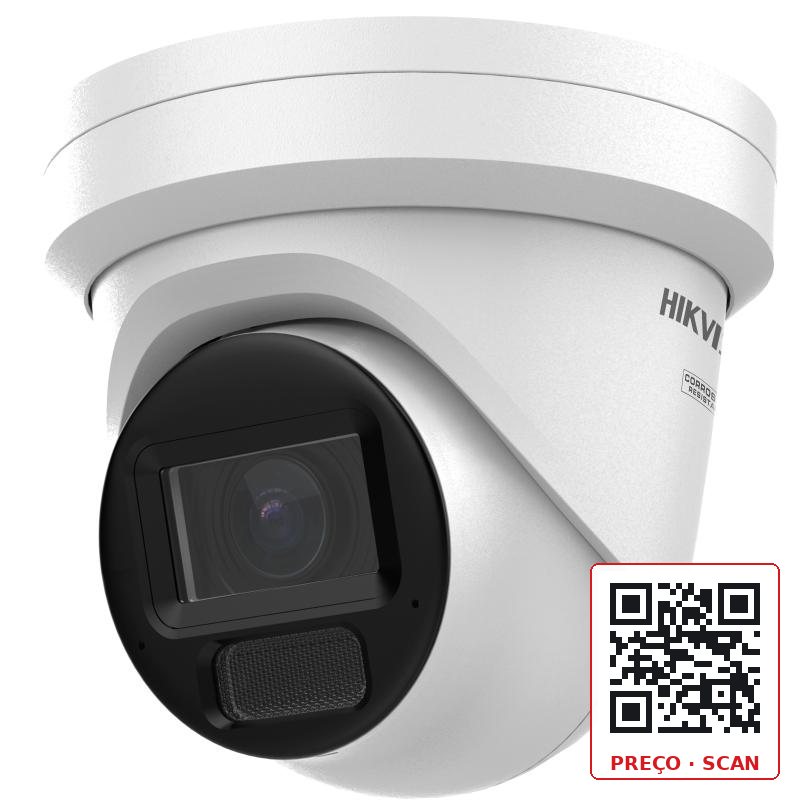 DS-2CD3H83G3-LIZSUY Hikvision – 8 MP Acusense Smart Hybrid Light Motorized Varifocal Turret Network Camera