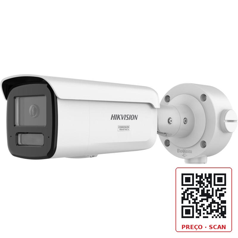 DS-2CD3T23G3-2LISUY/4LISUY Hikvision – 2 MP Acusense Smart Hybrid Light Fixed Bullet Network Camera
