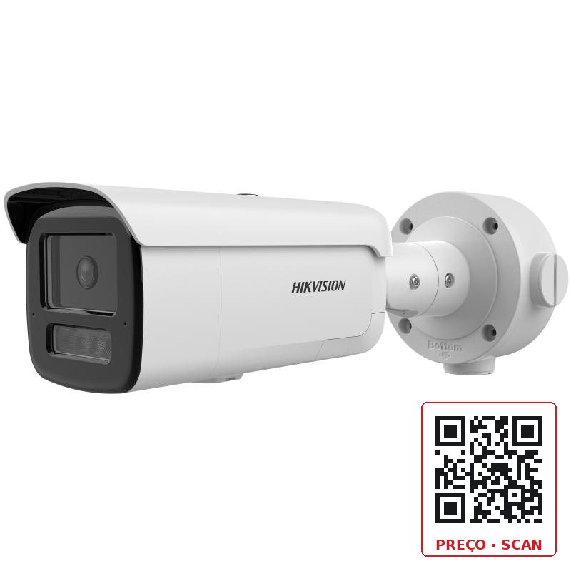 DS-2CD3T43G2-LISU/SL Hikvision – 4 MP AcuSense Strobe Light and Audible Warning Fixed Bullet Network Camera