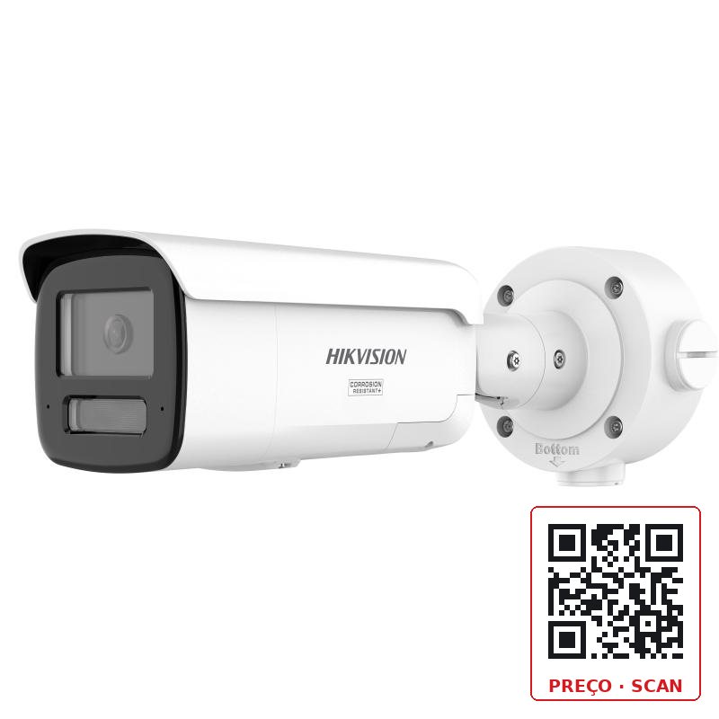 DS-2CD3TC7G3-LISU/SL(Y) – 12 MP AcuSense Strobe Light and Audible Warning Fixed Bullet Network Camera