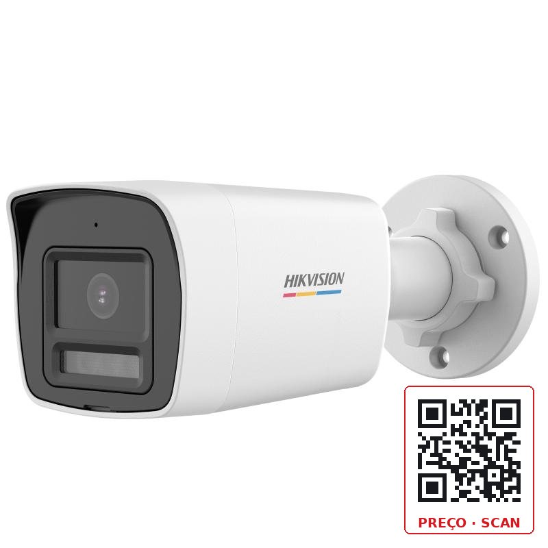 DS-2CE10KF3T-LS – 3K Smart Hybrid Light ColorVu Fixed Mini Bullet Camera
