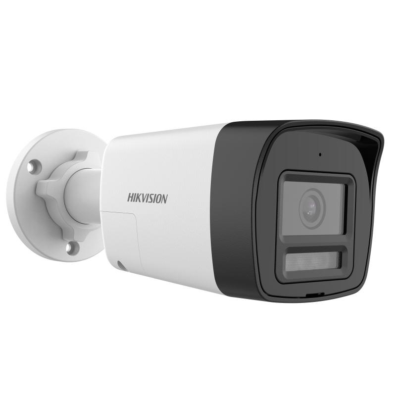 DS-2CE16G0T-LXTS – 2K Two Way Audio & Siren Fixed Mini Bullet Camera