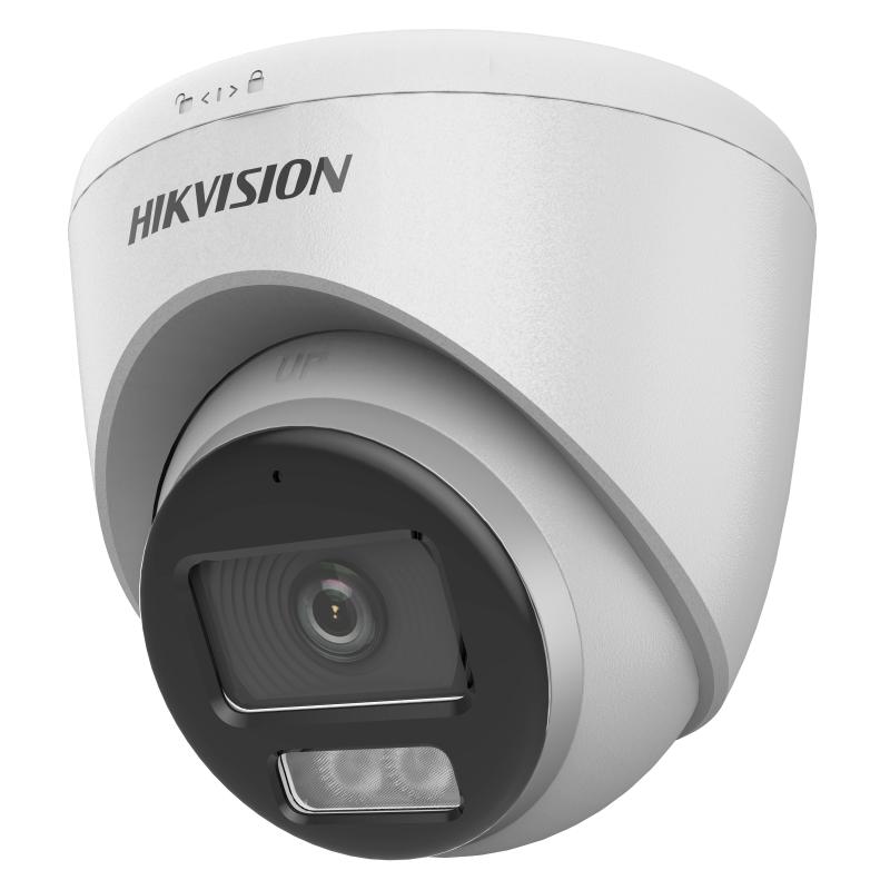 DS-2CE72DF0T-LFS – 2 MP Smart Hybrid Light with ColorVu Fixed Turret Camera