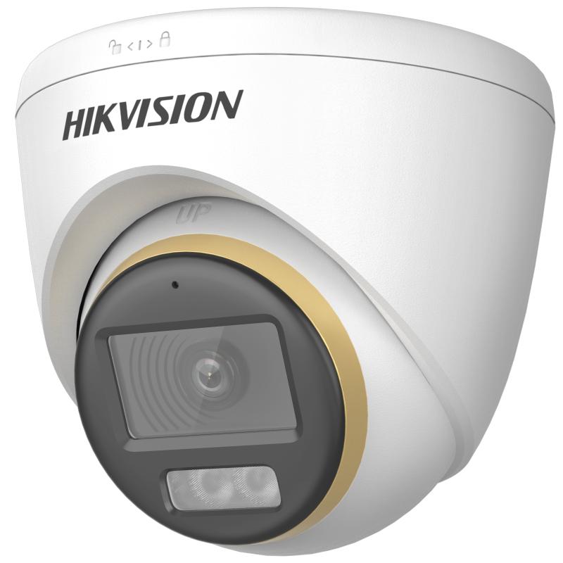 DS-2CE72DF3T-LFS – 2 MP ColorVu Dual-light Fixed Turret Camera