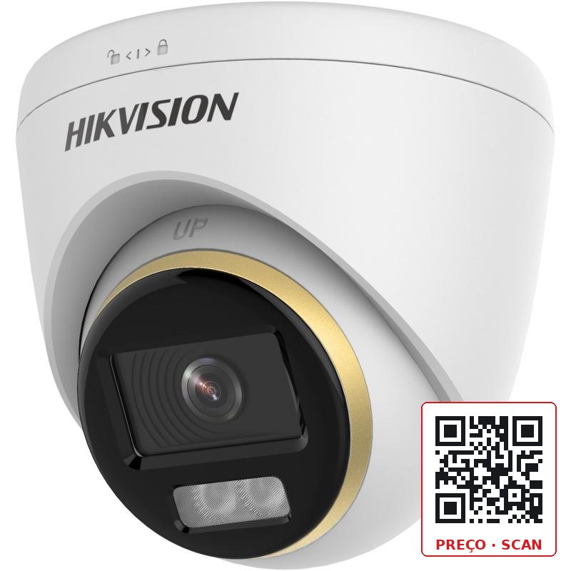 DS-2CE72KF3T-LE – 3K ColorVu Dual-light PoC Fixed Turret Camera