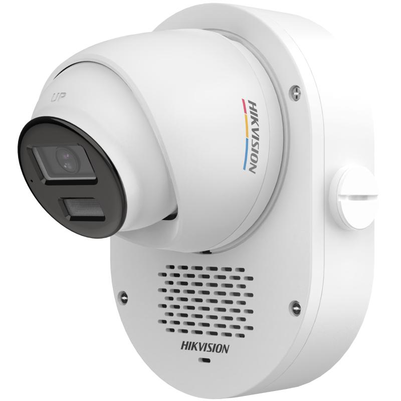 DS-2CE73DF0T-LXTS – 2MP SoundMax Two Way Audio & Siren Fixed Turret Camera