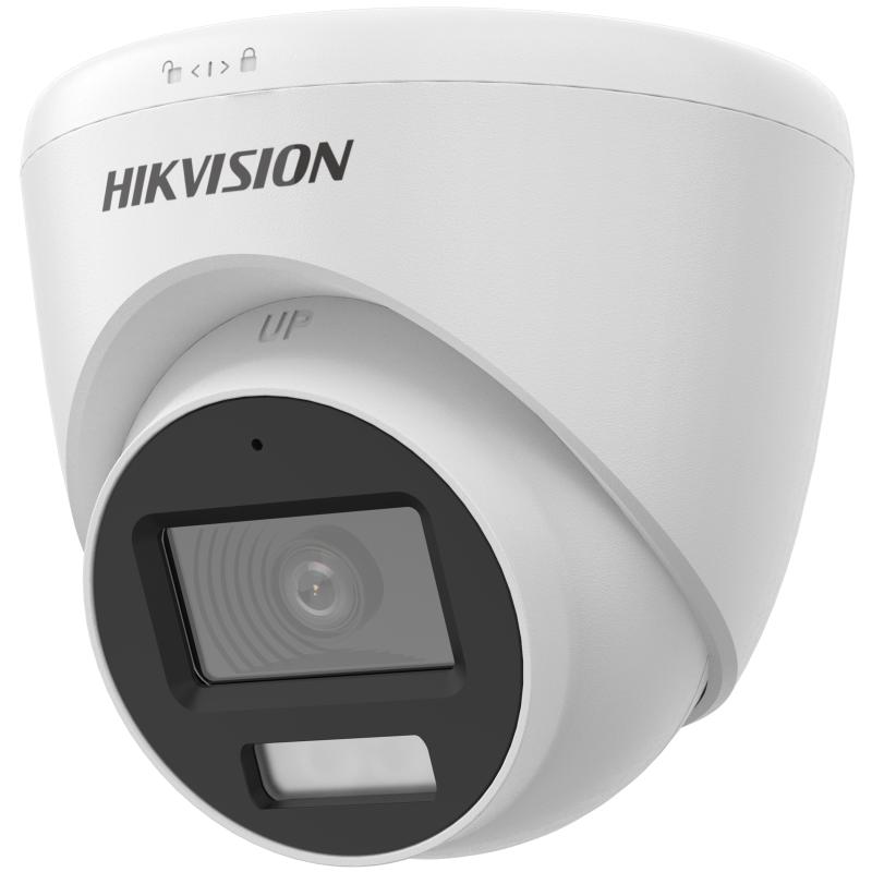 DS-2CE78D0T-LFS – 2MP Smart Hybrid Light Audio Fixed Turret Camera