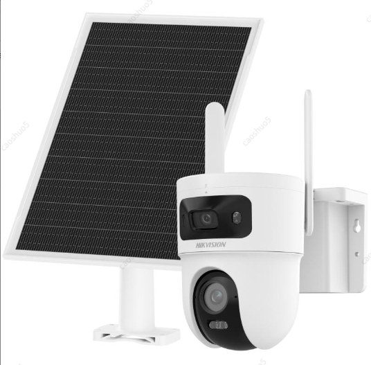 DS-2CFSP8-D/4G(2.8+4mm)/EU – 8MP 24/7 Câmara PT solar 4G de dupla lente