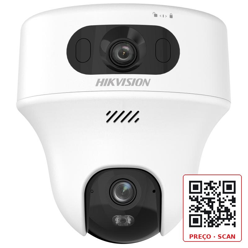 DS-2CFWQ6-D – 6MP Wi-Fi 6 Dual-lens Indoor PT Camera