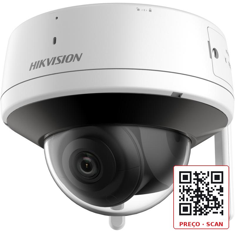 DS-2CV2141G2-IDW – 4 MP Outdoor Audio Fixed Dome Network Camera