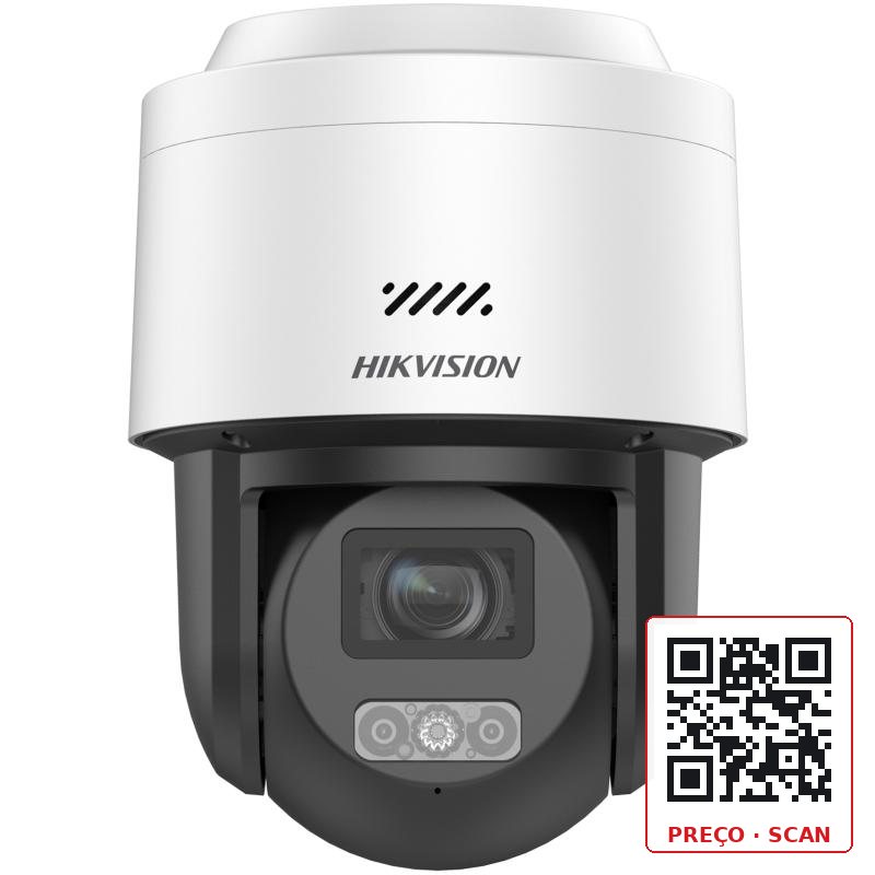 DS-2DE3C404MWG1H-E – 4 MP 4X Smart Hybrid Light AIISP Mini PTZ Network Camera
