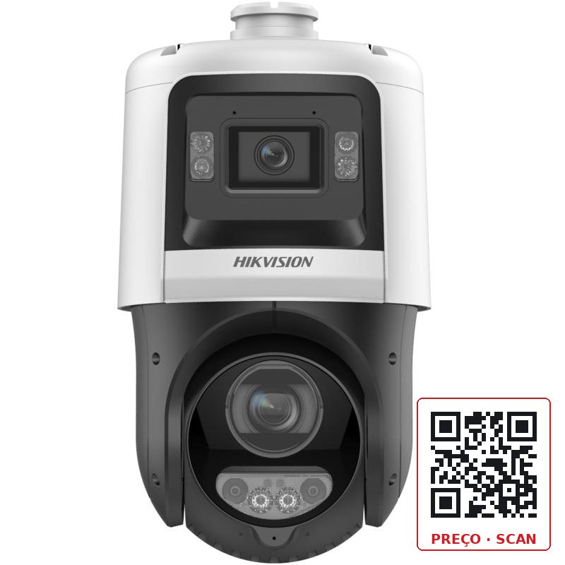 DS-2SE4C425MWG-E/14 – TandemVu 4+4MP 25X ColorVu & IR Acusense Network Speed Dome