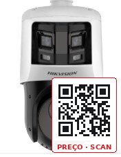 DS-2SE4C425MWG-E/26(F0) – TandemVu 6+4MP 25X Câmara panorâmica e PTZ colorida e IV