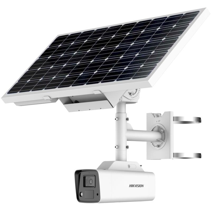 DS-2XS2T47G1-LDH/4G – 4MP ColorVu Solar-powered Security Camera Setup