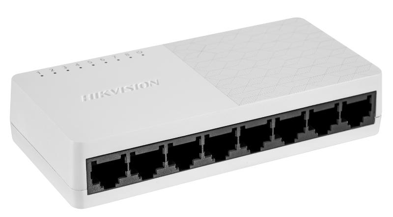 DS-3E0108D-O – 8-Port Fast Ethernet Plastic Switch