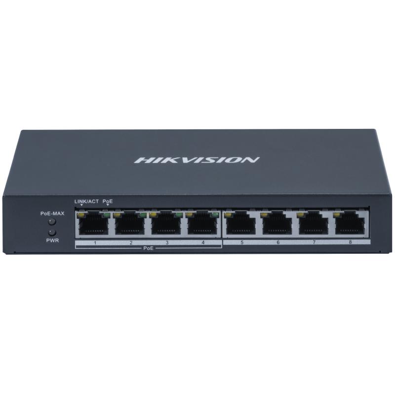 DS-3E0508P-O Hikvision – 8-Port Gigabit Switch with 4 POE+