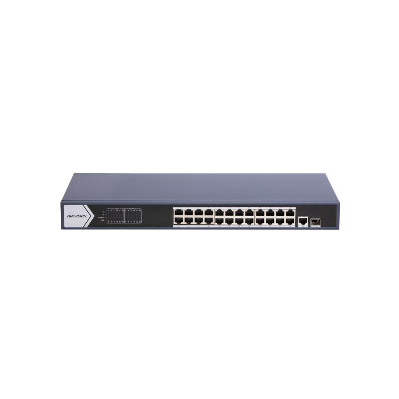 DS-3E0526P-E (B) – 24 Port Gigabit Unmanaged POE Switch