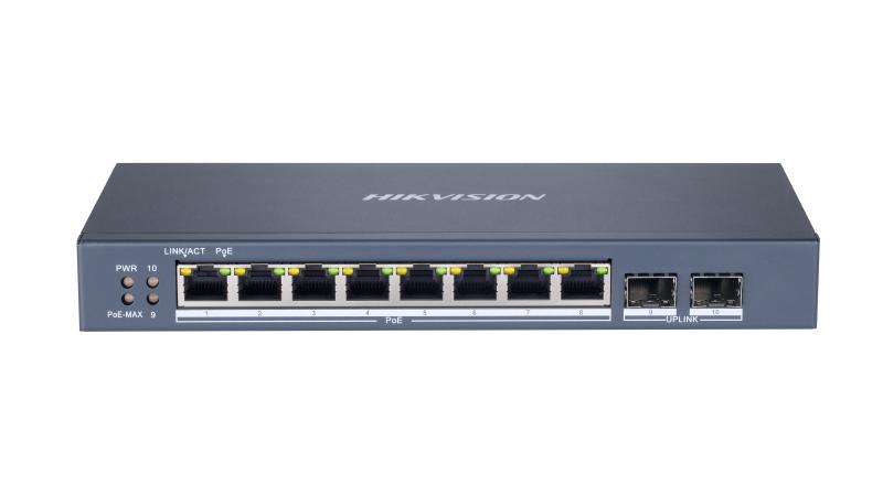 DS-3E1510P-SI – 8 Port Gigabit Smart POE Switch
