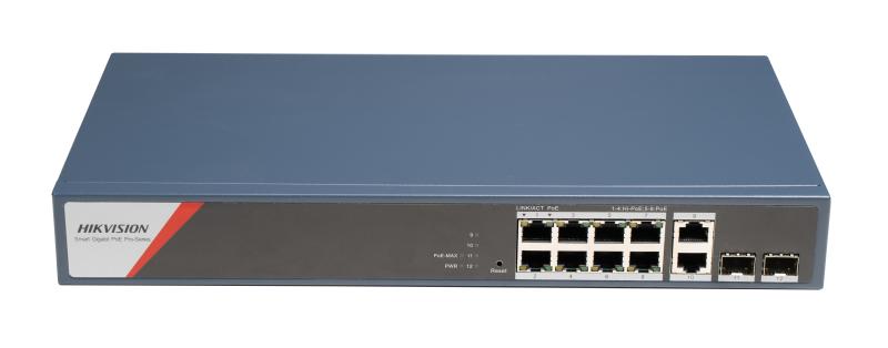 DS-3E1512HP-SI-8P2T2F – 8 Port Gigabit Smart POE Switch