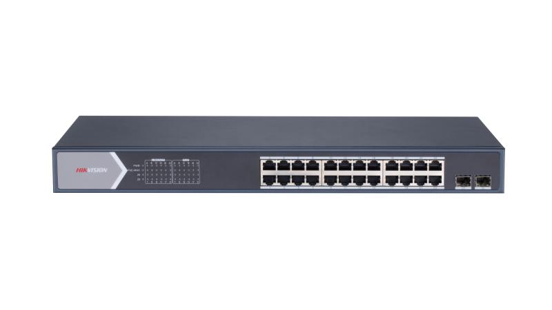DS-3E1526P-SI – 24 Port Gigabit Smart POE Switch