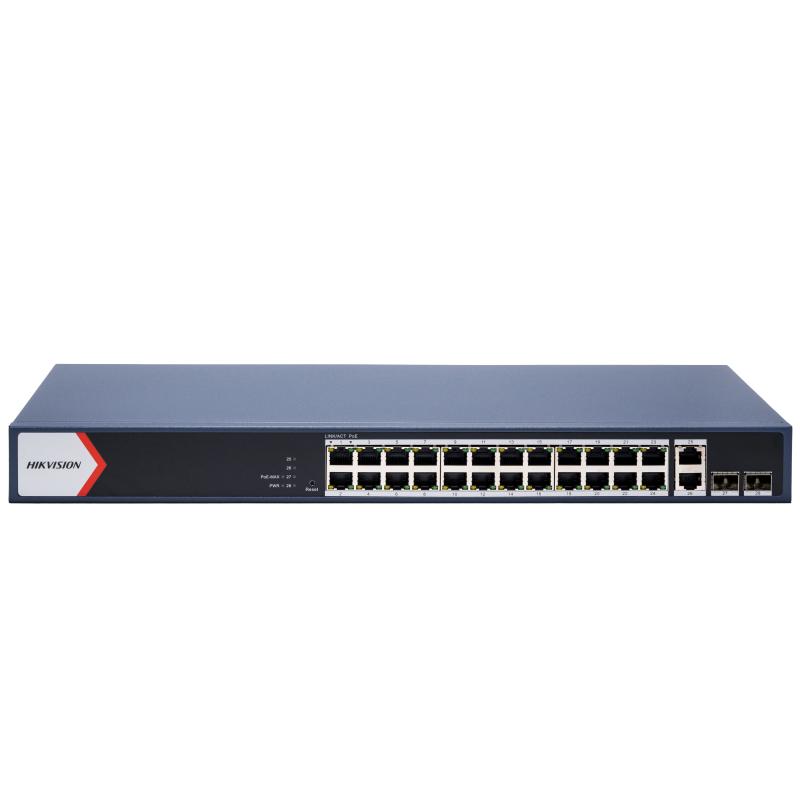 DS-3E1528P-EI – 24 Port Gigabit Smart POE Switch