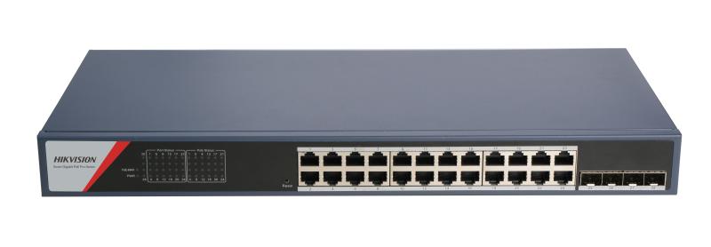 DS-3E1528P-SI-24P4F – 24 Port Gigabit Smart POE Switch