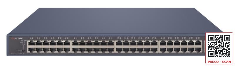 DS-3E1552P-SI – 48 Port Gigabit Smart POE Switch
