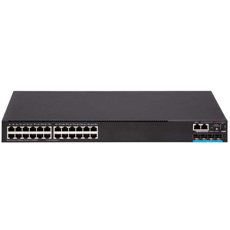 DS-3E3728-SI-24T4X – 24 GE RJ45, 4 10GE SFP+ Switch